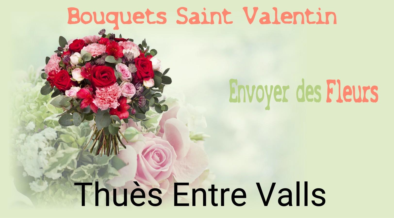 Roses de Saint-Valentin livrées à Thuès-Entre-Valls